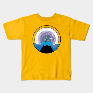 Flight Over the Clouds Kids T-Shirt